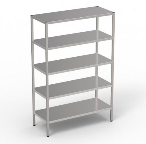 Стелаж виробничий на 5 полиць