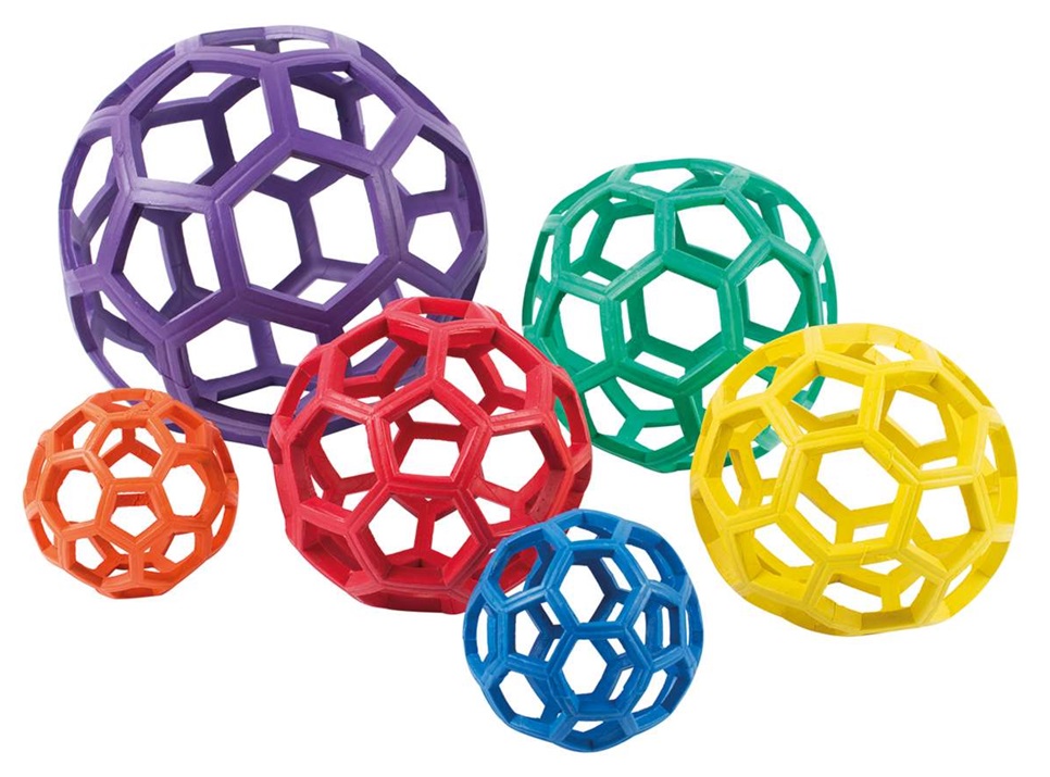 Набір сенсорних м'ячів, набір з 6 м’ячів