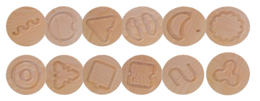 Набір такктильний “Пан Тастіно” 12 елементів Рівень1 Серія B