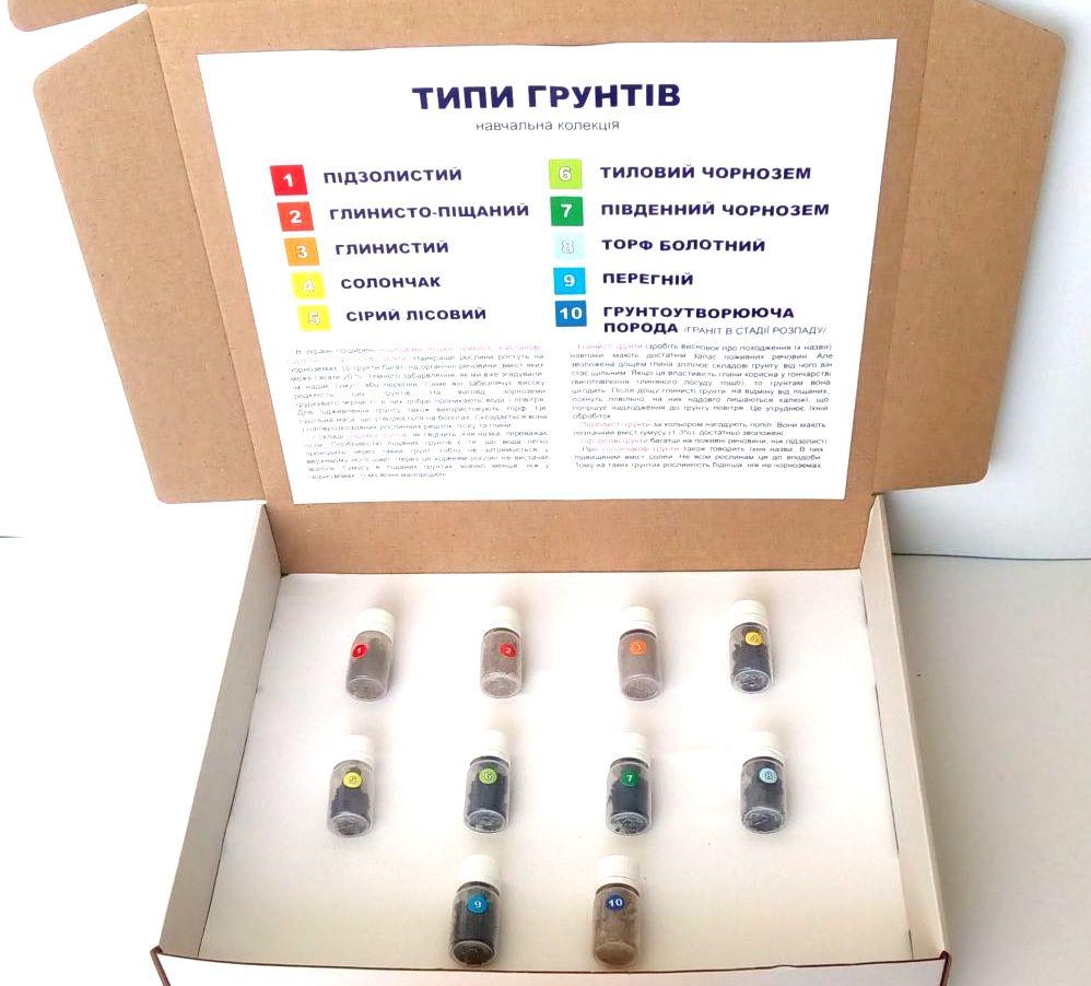 Колекція "Типи ґрунтів"