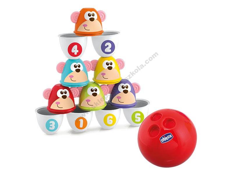 Барвисті боулінг шпильки