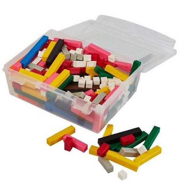 Рахункові палички Кюїзенера (набір 250 од.) груповий набір для 10-ти учнів