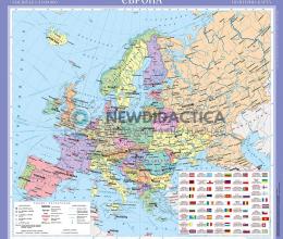 Європа. Політична карта