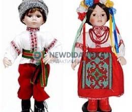 Набір ляльок в національному одязі (Українці)