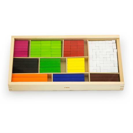 Набір для рахування "Дерев'яні палички Кюїзенера, 308 шт."