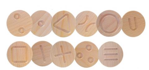 Набір такктильний “Пан Тастіно” 12 елементів Рівень1 Серія А