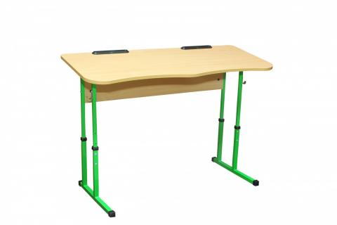 Стіл 2-місний антисколіозний без полиці, №4-6