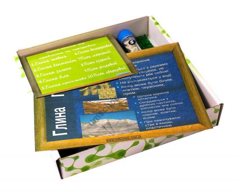 Колекція «Пісок, глина та продукти їх переробки»