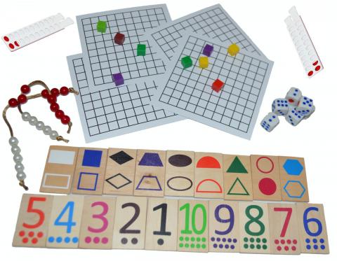 Набір з математики роздатковий