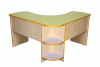 Стіл для вчителя з трьома тумбами